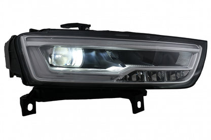 Full LED headlights suitable for Audi Q3 8U Facelift 2014-2017 Xenon to LED conversion 