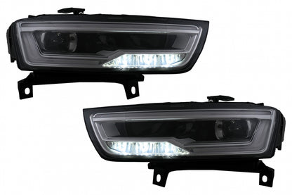 Full LED headlights suitable for Audi Q3 8U Facelift 2014-2017 Xenon to LED conversion 
