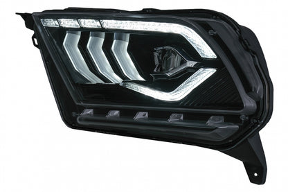 Fari Full LED adatti per Ford Mustang V (2010-2014) con luce di svolta