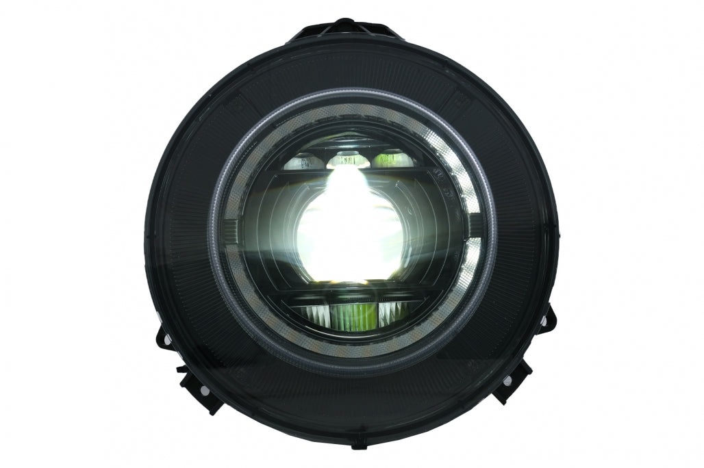 Full LED Headlights Suitable for Mercedes G-Class W463 (2007-2017) Black 