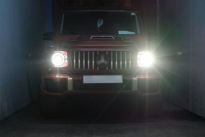 Full LED Headlights Suitable for Mercedes G-Class W463 (2007-2017) Black 