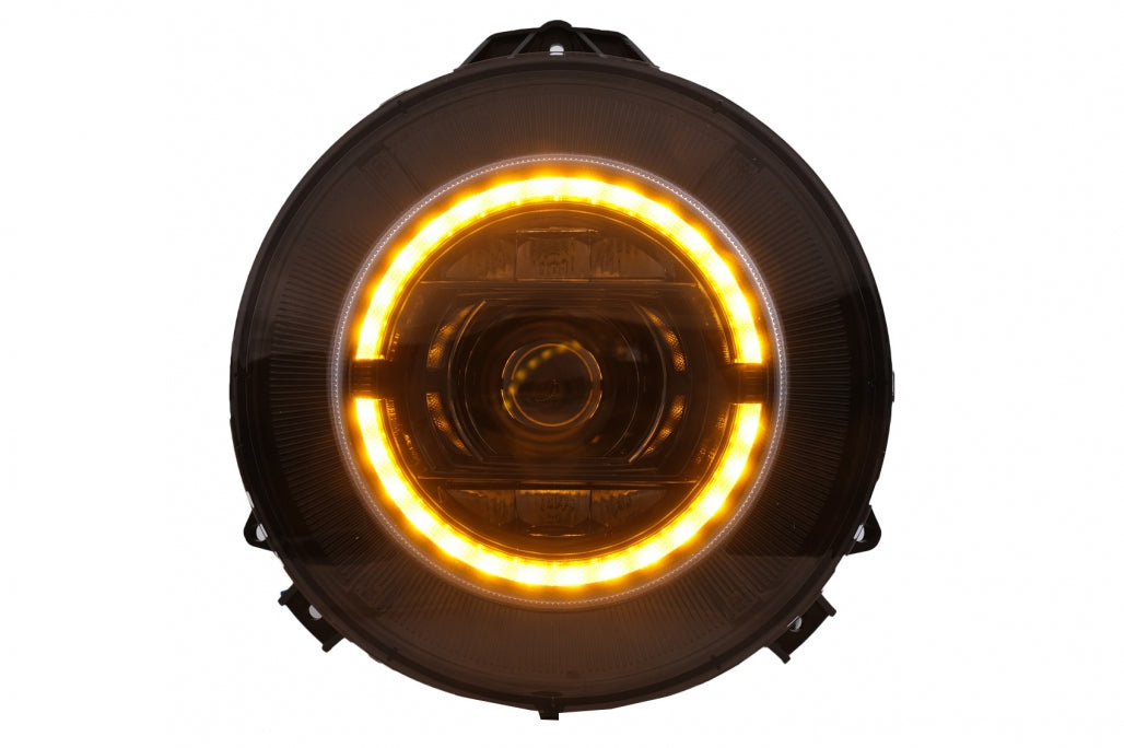 Full LED Headlights Suitable for Mercedes G-Class W463 (2007-2017) Black 