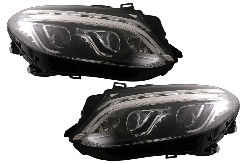 Fari Full LED adatti per Mercedes Classe M W166 (2012-2015) solo con conversione in GLE