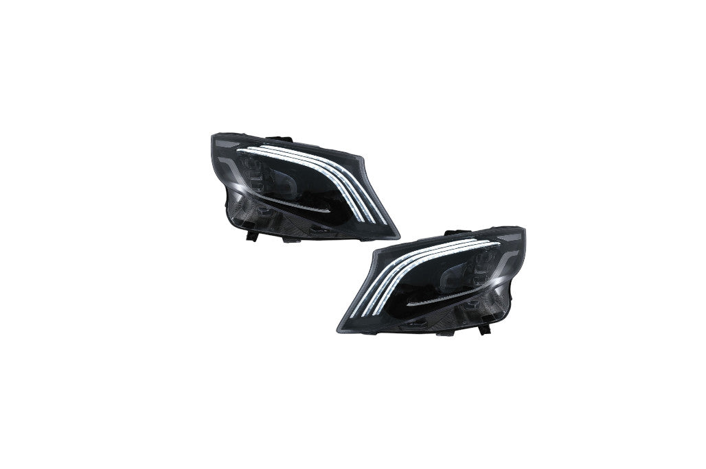 🐆  Fari full LED adatti per Mercedes Classe V W447🐆