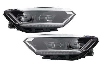 Fari anteriori Full LED adatti per VW Passat B8 3G (2014-2019) LED Matrix Look
