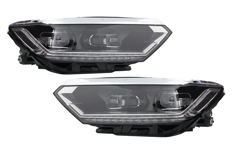 Fari anteriori Full LED adatti per VW Passat B8 3G (2014-2019) LED Matrix Look