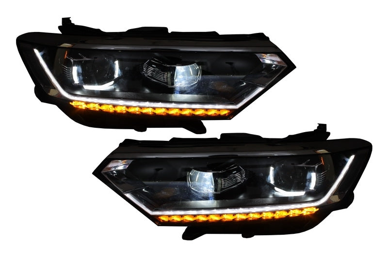 Fari anteriori Full LED adatti per VW Passat B8 3G (2014-2019) LED Matrix Look