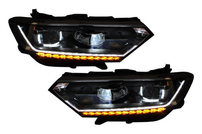Fari anteriori Full LED adatti per VW Passat B8 3G (2014-2019) LED Matrix Look
