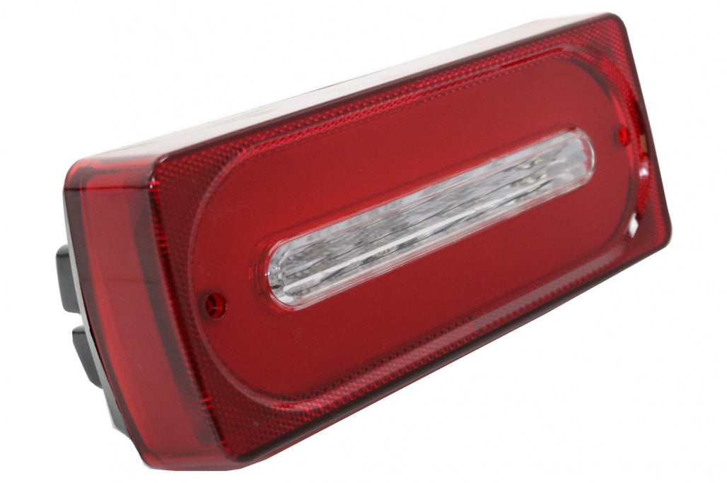 Luci posteriori full LED Barra luminosa adatta per Mercedes classe G W463 (1989-2015) RED Luci di svolta sequenziali dinamiche
