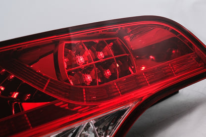 Fanali posteriori full LED adatti per Audi Q7 4L (2006-2009) Red Clear