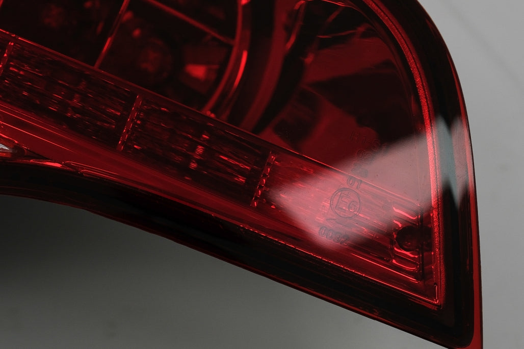 Fanali posteriori full LED adatti per Audi Q7 4L (2006-2009) Red Clear