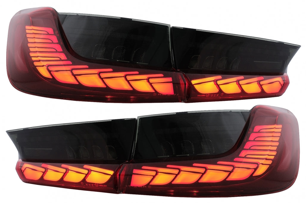 Fanali posteriori full LED adatti per BMW Serie 3 G20 G28 M3 G80 Berlina (2018-2