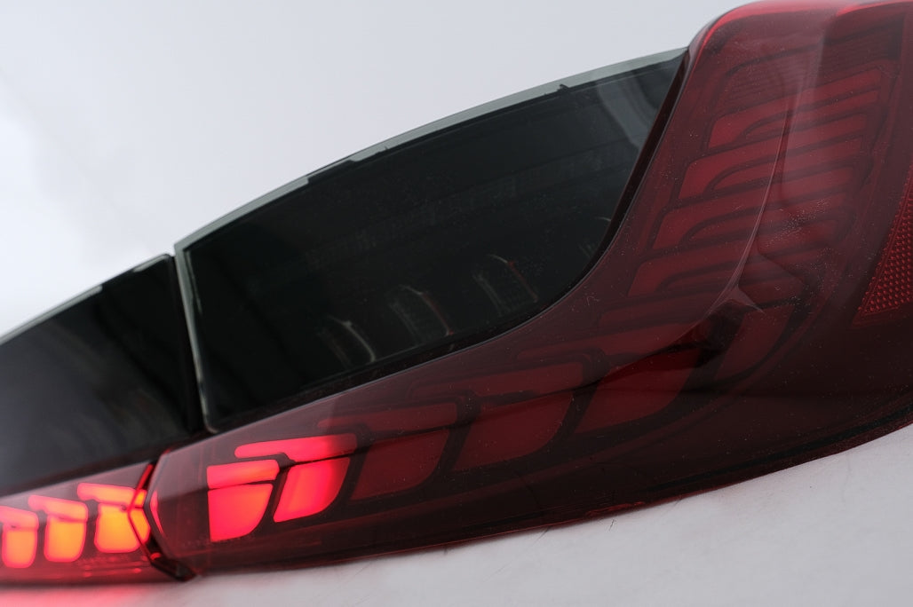 Fanali posteriori full LED adatti per BMW Serie 3 G20 G28 M3 G80 Berlina (2018-2