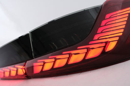 Fanali posteriori Full LED adatti per BMW Serie 3 G20 G28 M3 G80 Berlina 18-22