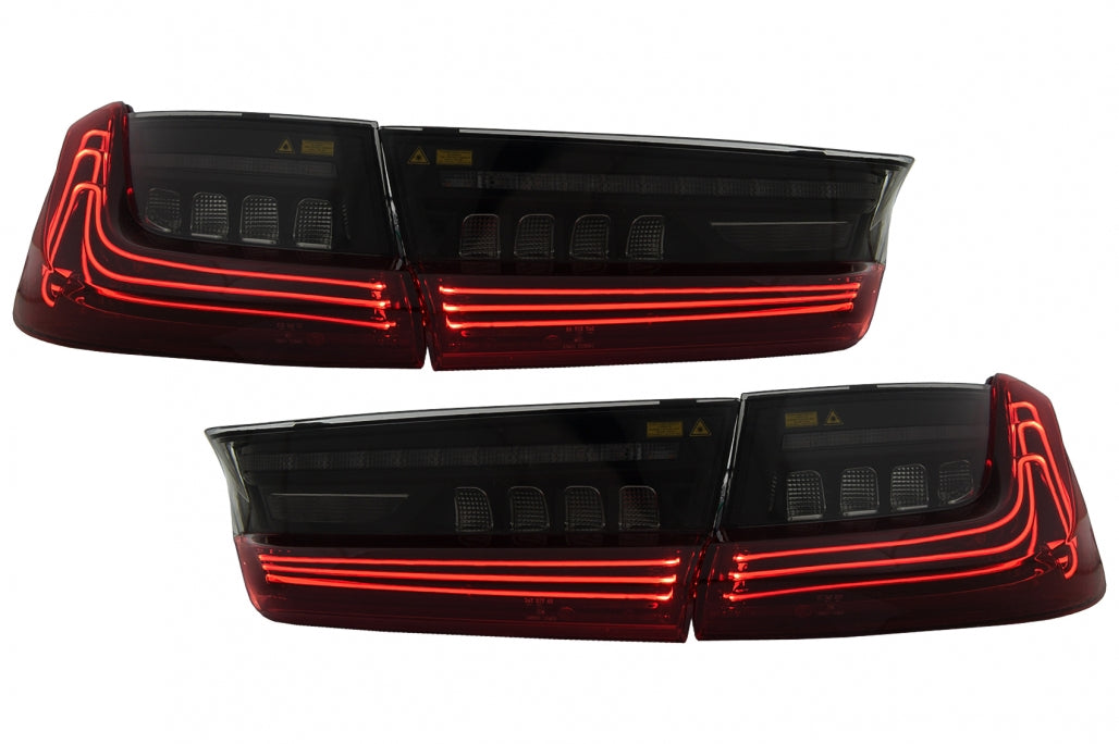 ⚡Fari posteriore full LED adatto per BMW Serie 3 G20 Berlina 18-22 Rosso Look⚡