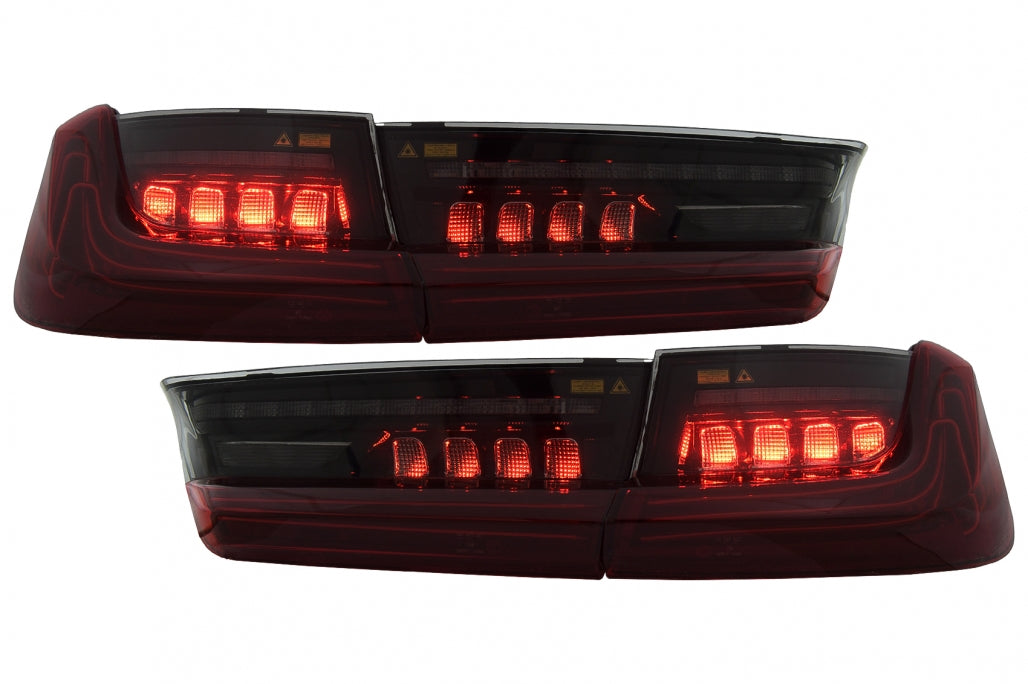 ⚡Fari posteriore full LED adatto per BMW Serie 3 G20 Berlina 18-22 Rosso Look⚡