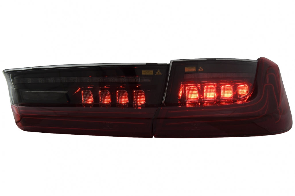 ⚡Fari posteriore full LED adatto per BMW Serie 3 G20 Berlina 18-22 Rosso Look⚡