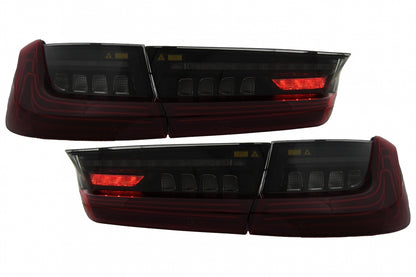 ⚡Fari posteriore full LED adatto per BMW Serie 3 G20 Berlina 18-22 Rosso Look⚡