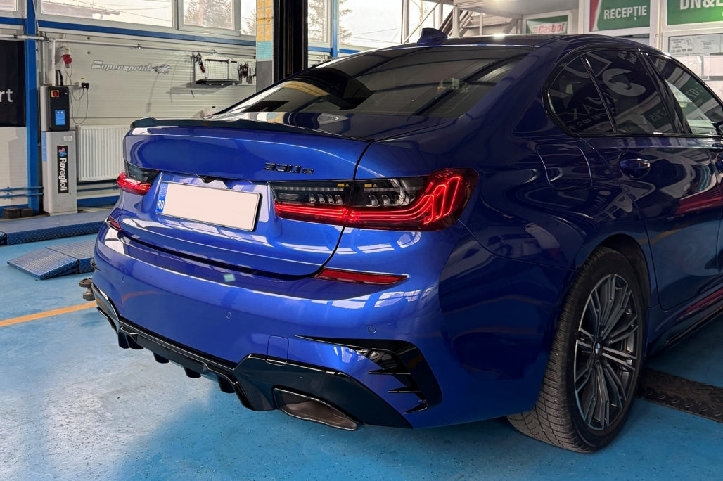 ⚡Fari posteriore full LED adatto per BMW Serie 3 G20 Berlina 18-22 Rosso Look⚡