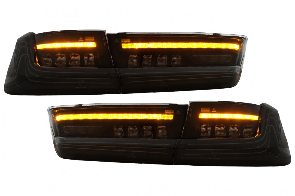 ⭐Fari Posteriore full LED adatto per BMW Serie 3 G20 Berlina 18-22 Nero Laser ⭐