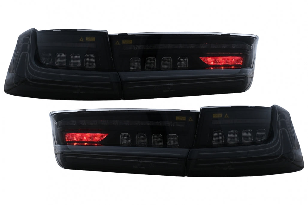 ⭐Fari Posteriore full LED adatto per BMW Serie 3 G20 Berlina 18-22 Nero Laser ⭐