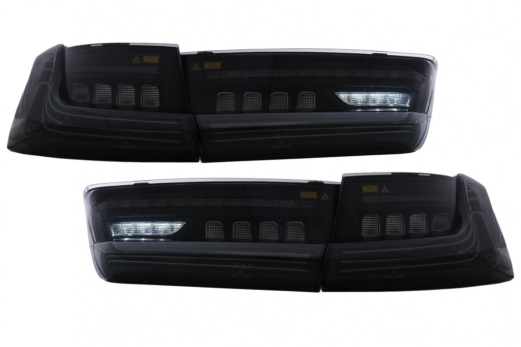 ⭐Fari Posteriore full LED adatto per BMW Serie 3 G20 Berlina 18-22 Nero Laser ⭐