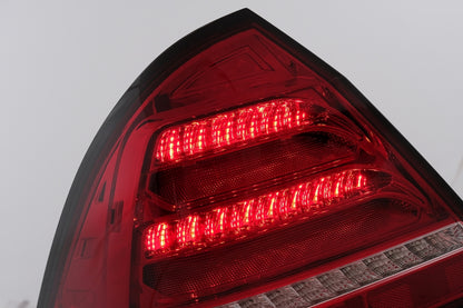 Full LED rear lights suitable for Mercedes C-Class W203 Sedan (2000-2004) 