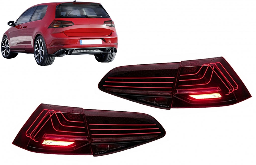 💕ART.9293 FARI POSTERIORI FULL LED  VW Golf 7 & 7.5 Hatchback (2012-2019) 💕