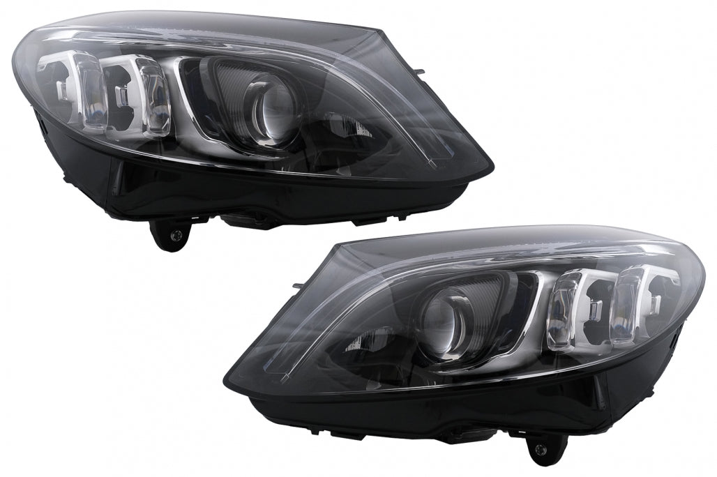 Multi-beam LED Headlights Suitable for Mercedes C-Class W205 S205 (2014-2018) LHD 