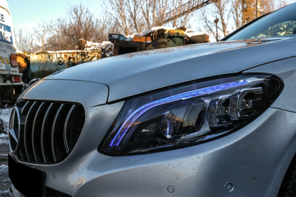 Multi-beam LED Headlights Suitable for Mercedes C-Class W205 S205 (2014-2018) LHD 