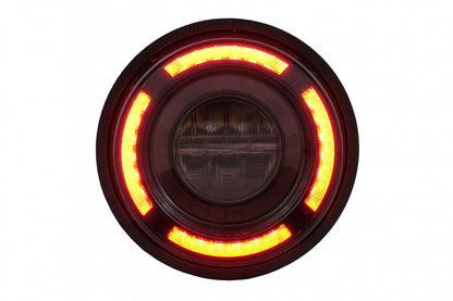 Glohh GL-2X LED Rear Lights Fit For Land Rover Defender L316 (1990-2016) Smoke Dynamic Sequential Cornering Lights