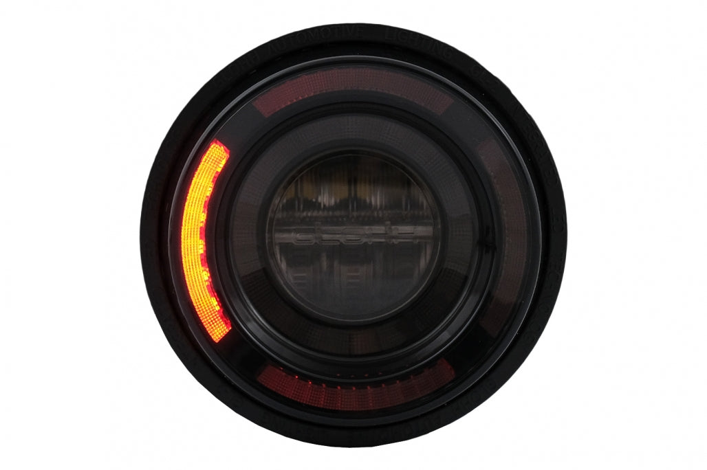 Glohh GL-2X LED Rear Lights Fit For Land Rover Defender L316 (1990-2016) Smoke Dynamic Sequential Cornering Lights