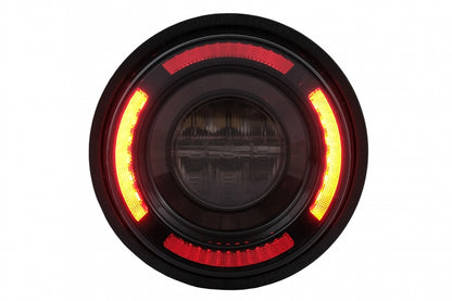 Glohh GL-2X LED Rear Lights Fit For Land Rover Defender L316 (1990-2016) Smoke Dynamic Sequential Cornering Lights