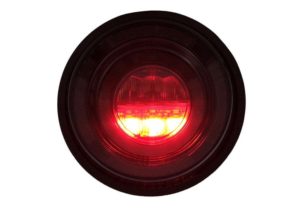 Glohh GL-2X LED Rear Lights Fit For Land Rover Defender L316 (1990-2016) Smoke Dynamic Sequential Cornering Lights