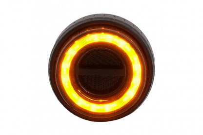 Glohh GL-2X LED Rear Lights Fit For Land Rover Defender L316 (1990-2016) Smoke Dynamic Sequential Cornering Lights