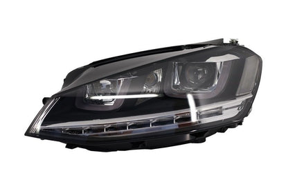 Fari 3D LED DRL adatti per VW Golf 7 VII (2012-2017) Silver R-Line LED Flowing D