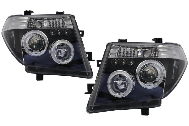 Angel Eyes headlights suitable for Nissan Navara D40 (2004-2009) Nissan Pathfinder R51 ( 