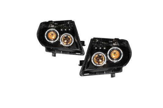 🐆 Angel Eyes Headlights Suitable for Nissan Navara D40 🐆