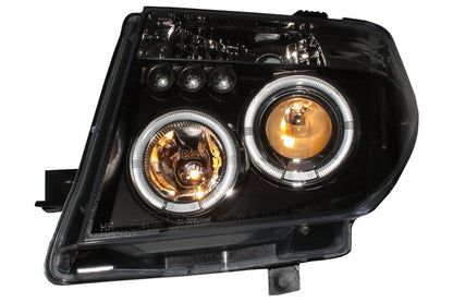 Angel Eyes headlights suitable for Nissan Navara D40 (2004-2009) Nissan Pathfinder R51 ( 