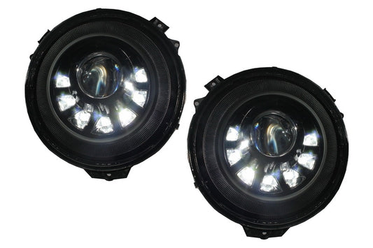 😎Bi-Xenon LED headlights suitable for Mercedes G-Class W463 😎