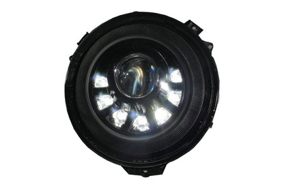 Fari  anteriori Bi-Xenon LED adatti per Mercedes Classe G W463 (05-17)M Square Look