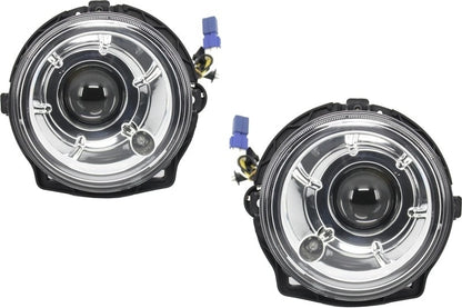 Fari Bi-Xenon Look con Coperture  Adatto per Mercedes Classe G  W463  1989-2012