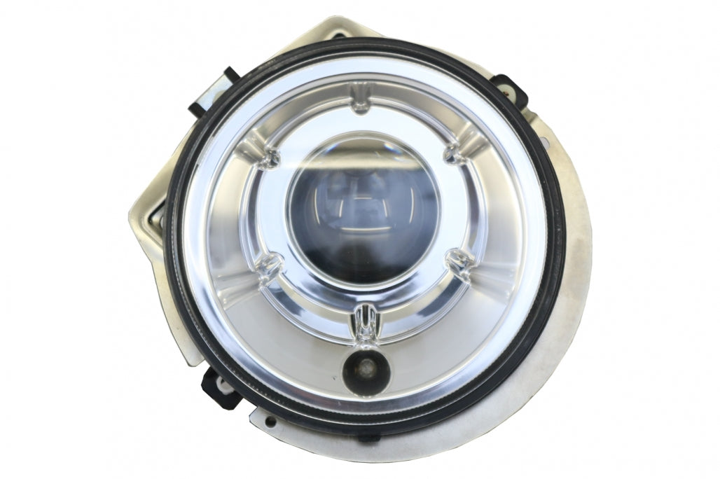 Fari anteriori cromati adatti per Mercedes Classe G W463 1989-2012 Bi-Xenon look