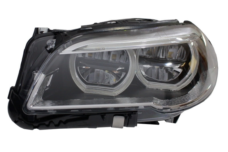 Fari Full LED adatti per BMW Serie 5 F10 F11 (2011-2013) Angel Eyes