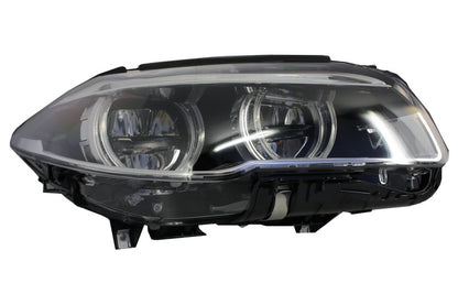 Fari Full LED adatti per BMW Serie 5 F10 F11 (2011-2013) Angel Eyes