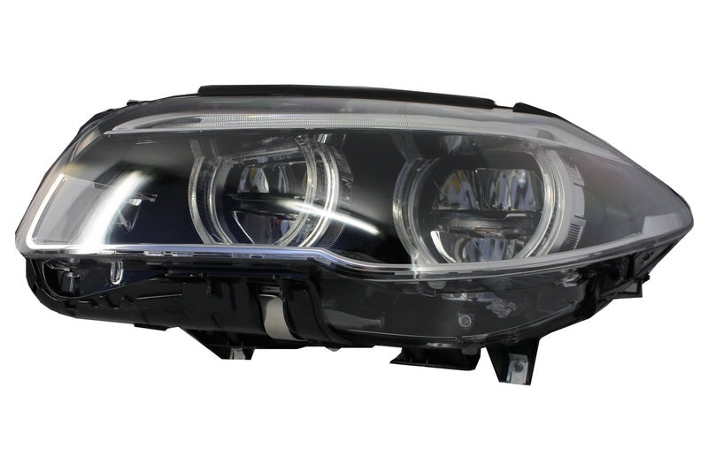 Fari Full LED adatti per BMW Serie 5 F10 F11 (2011-2013) Angel Eyes