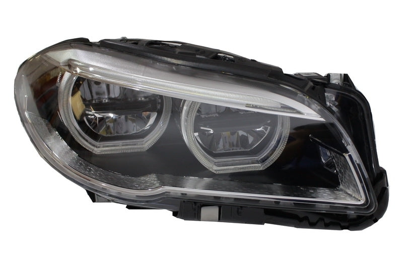 Fari Full LED adatti per BMW Serie 5 F10 F11 (2011-2013) Angel Eyes