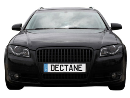 Fari anteriori LED DRL DAYLIGHT adatto per Audi A4 B7 (11.2004-03.2008) Nero