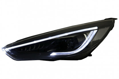 Fari LED DRL adatti per Ford Focus III Mk3 (2015-2017) Bi-Xenon Design Dynamic