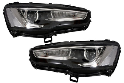 Fari LED DRL adatti per MITSUBISHI Lancer (2007-2017) Doppio proiettore